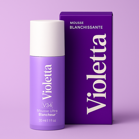 ✨ Violetta Paris – Mousse Ultra Blancheur V34